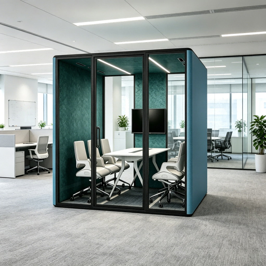 Office Pods 4-6 person cabins