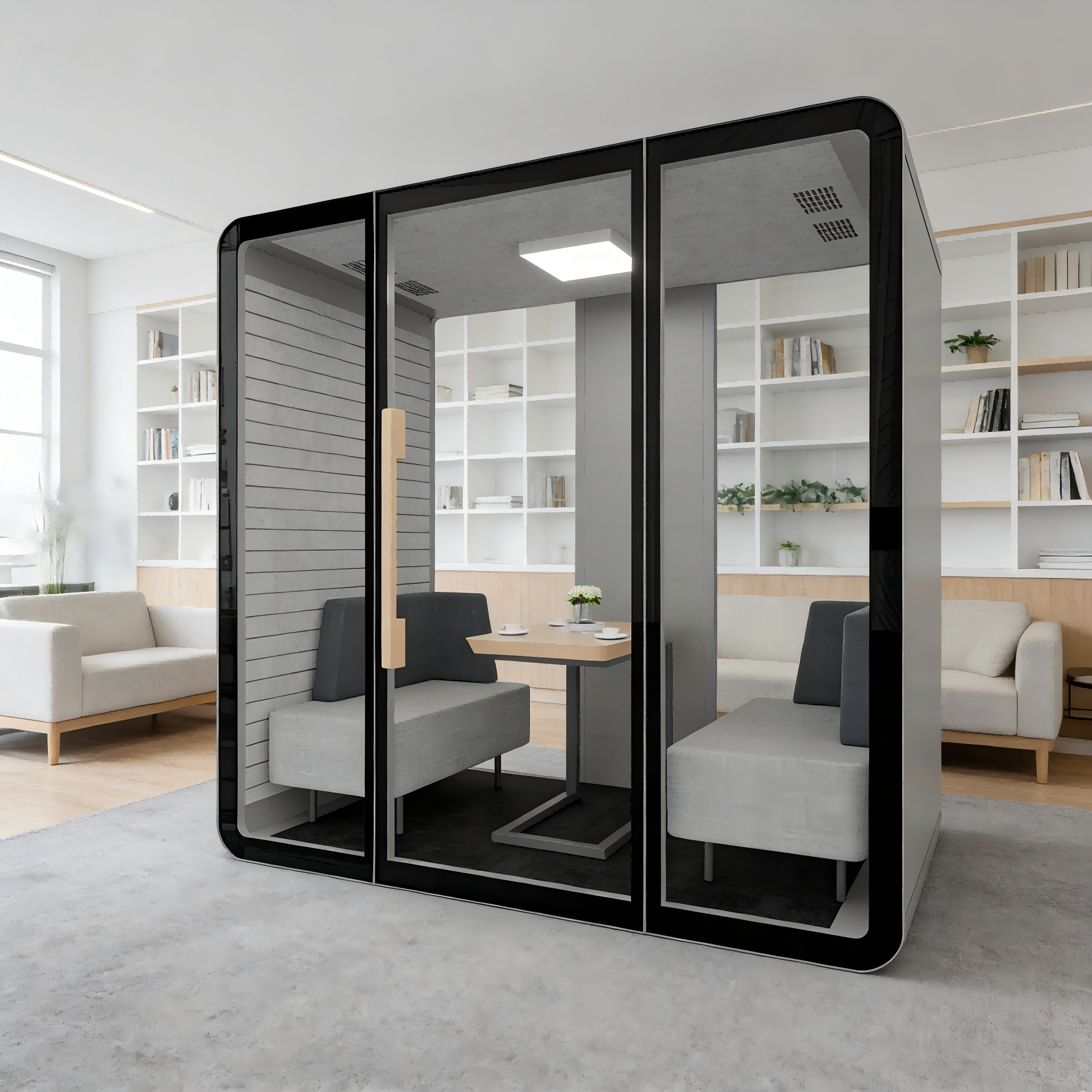 Office Pods 4-person cabins