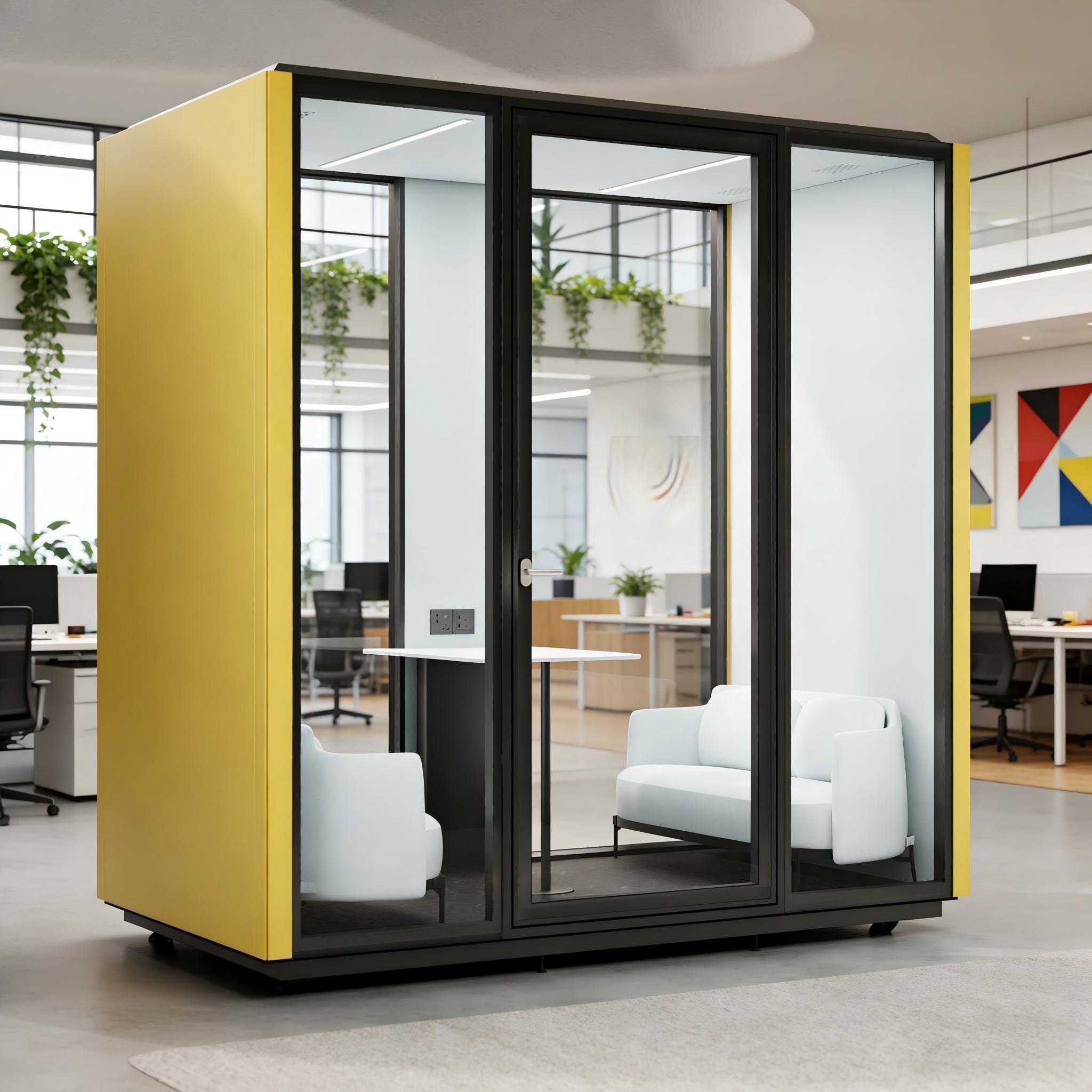 Office Pods 2-person cabins
