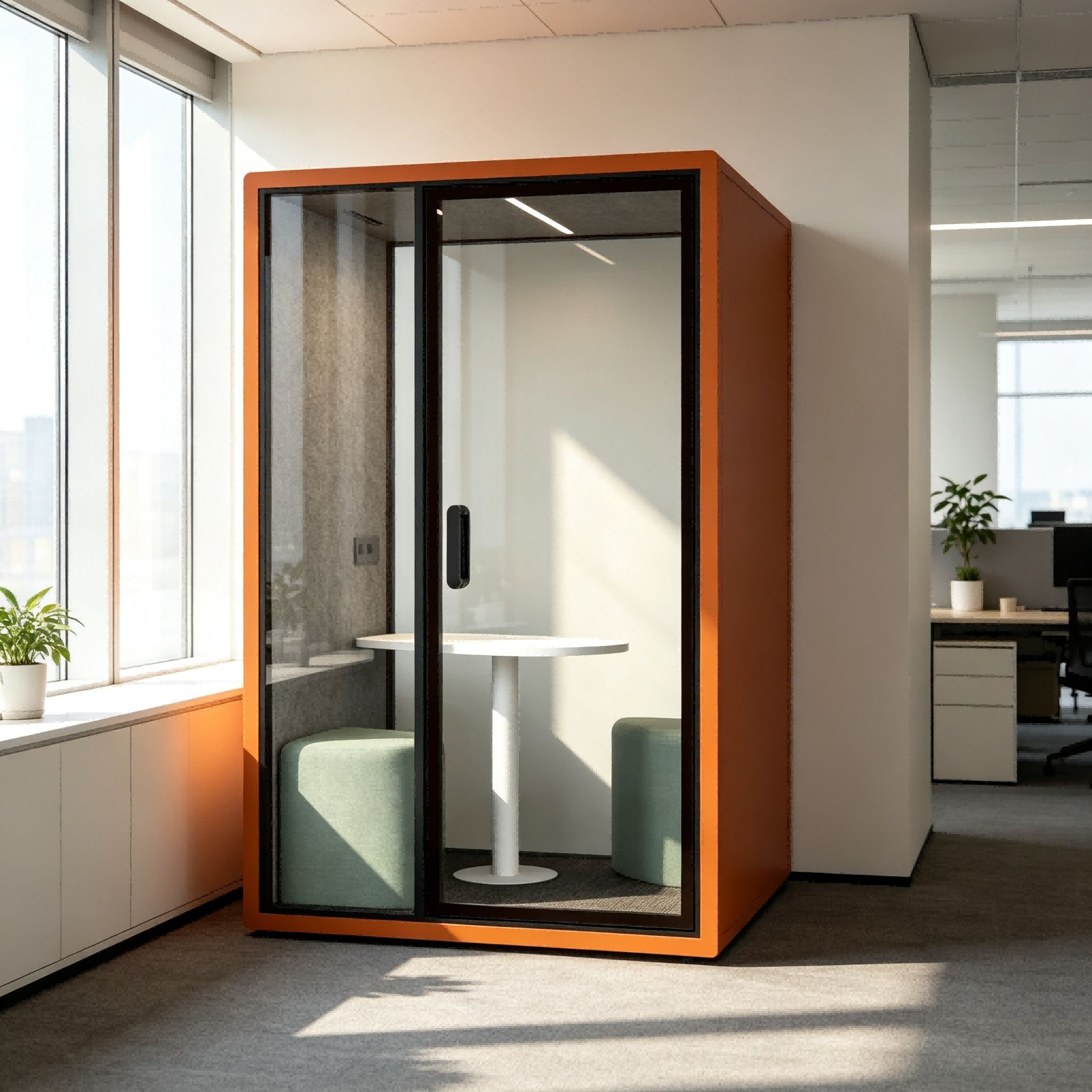 Office Pods 1-2 person cabins