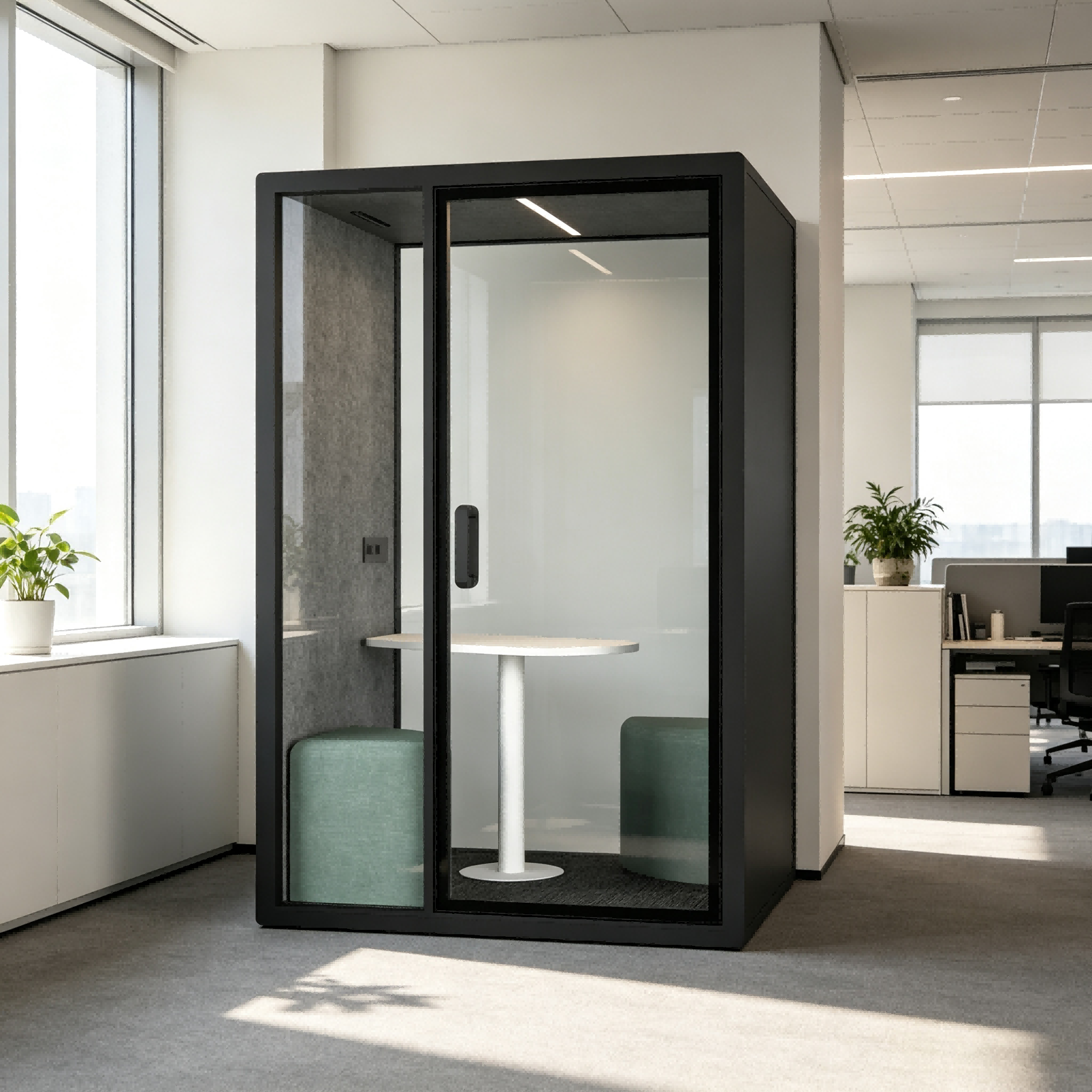 Office Pods 1-2 person cabins