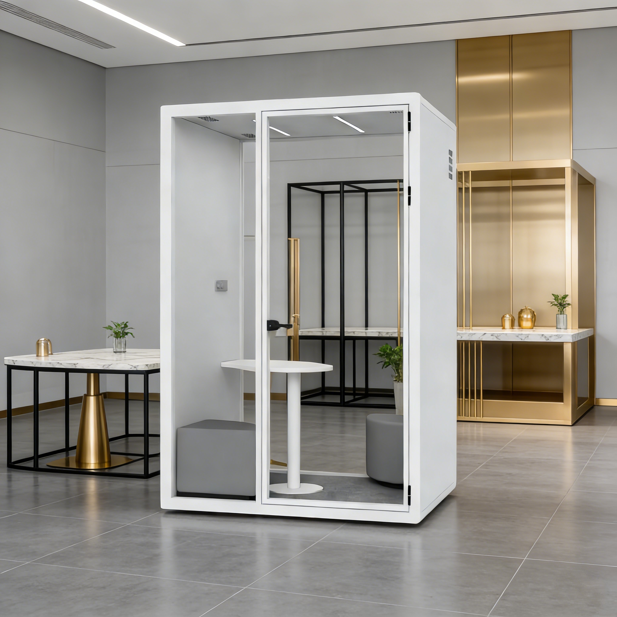 Office Pods 1-2 person cabins