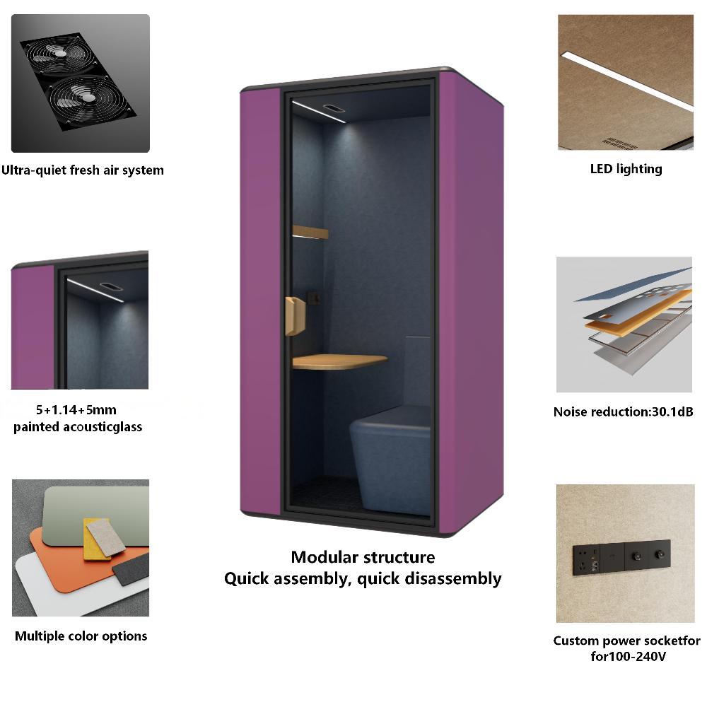 Office Pods 1-person cabins