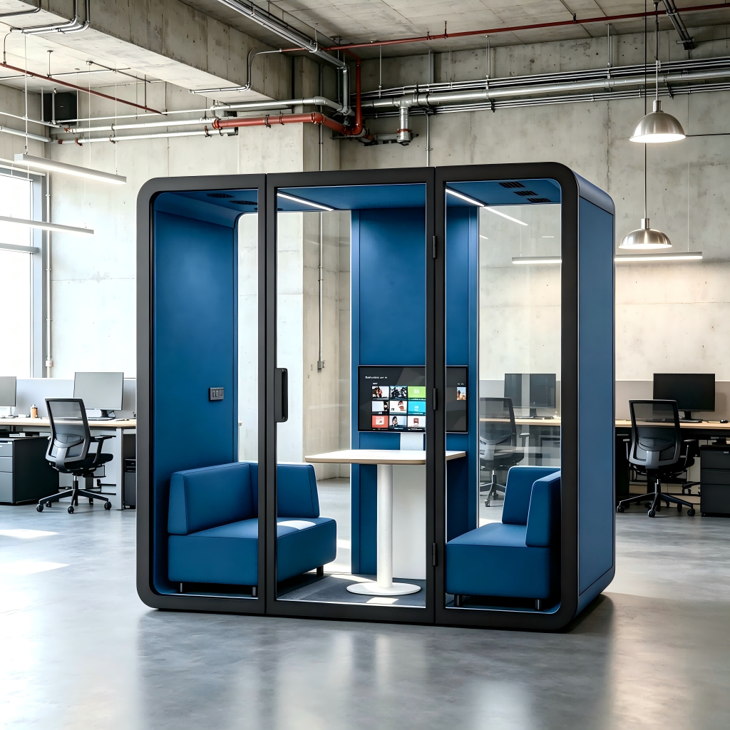 Office Pods 4-person cabins