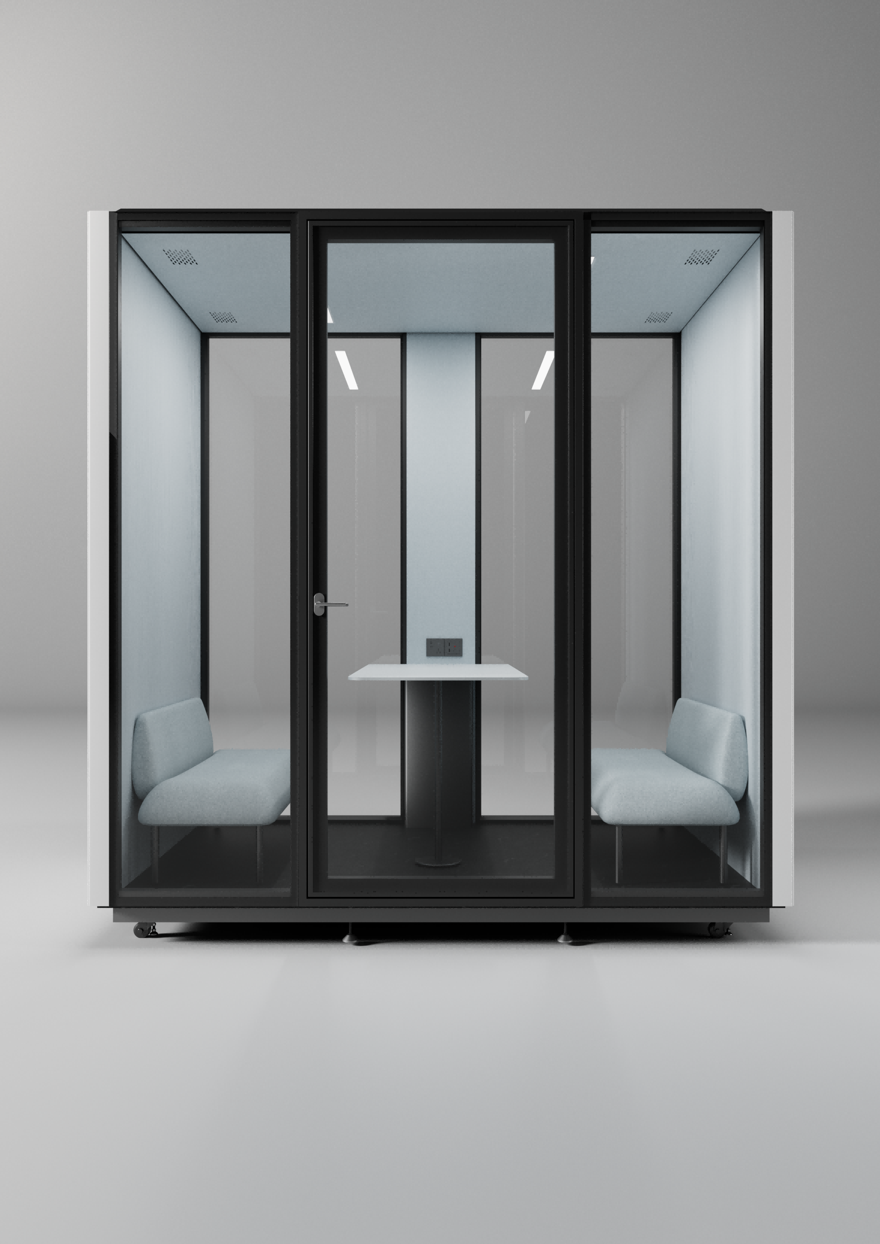 Office Pods 4-person cabins