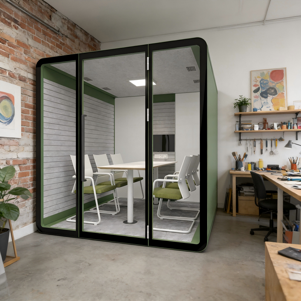 Office Pods 6-person cabins