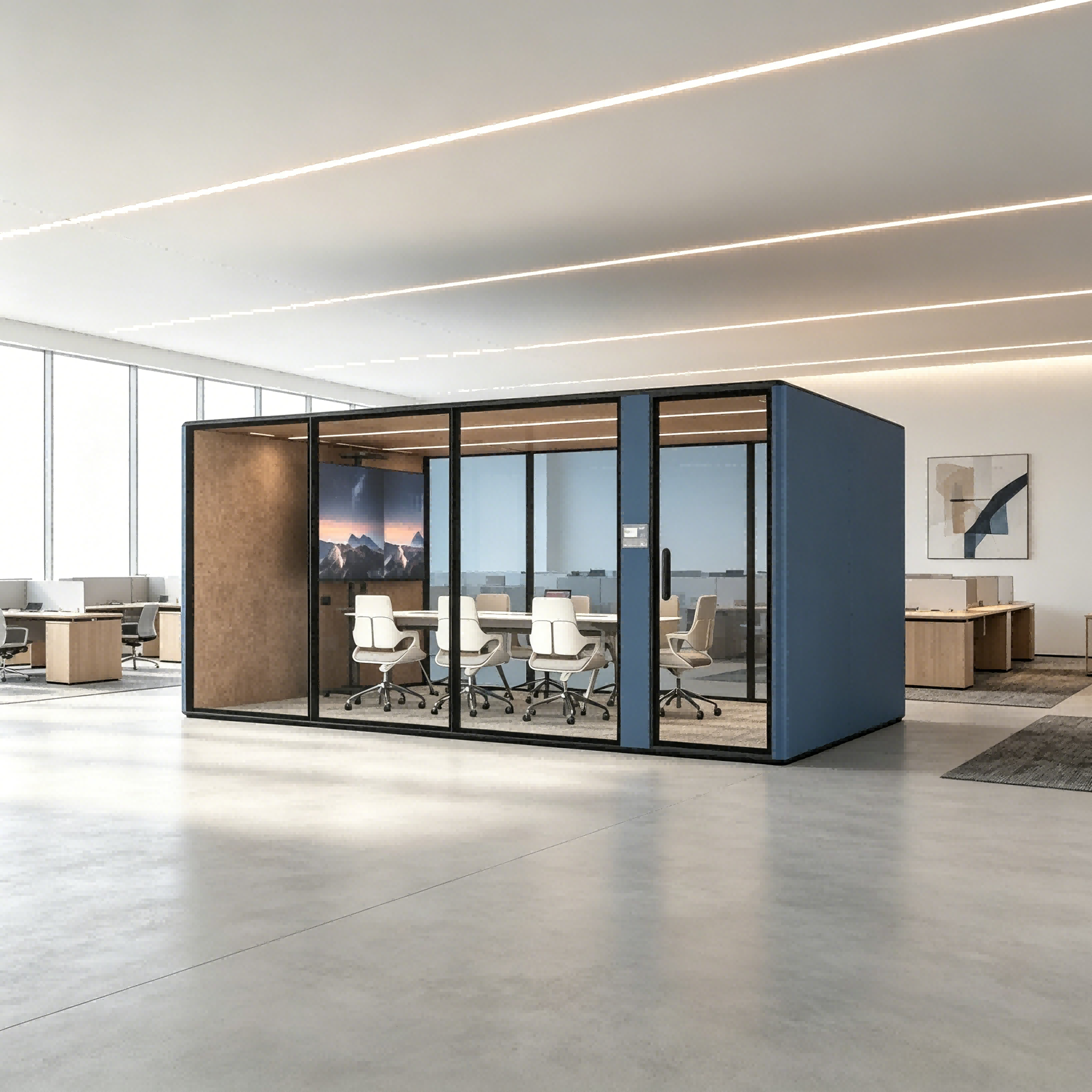 Office Pods 6-8 person cabins