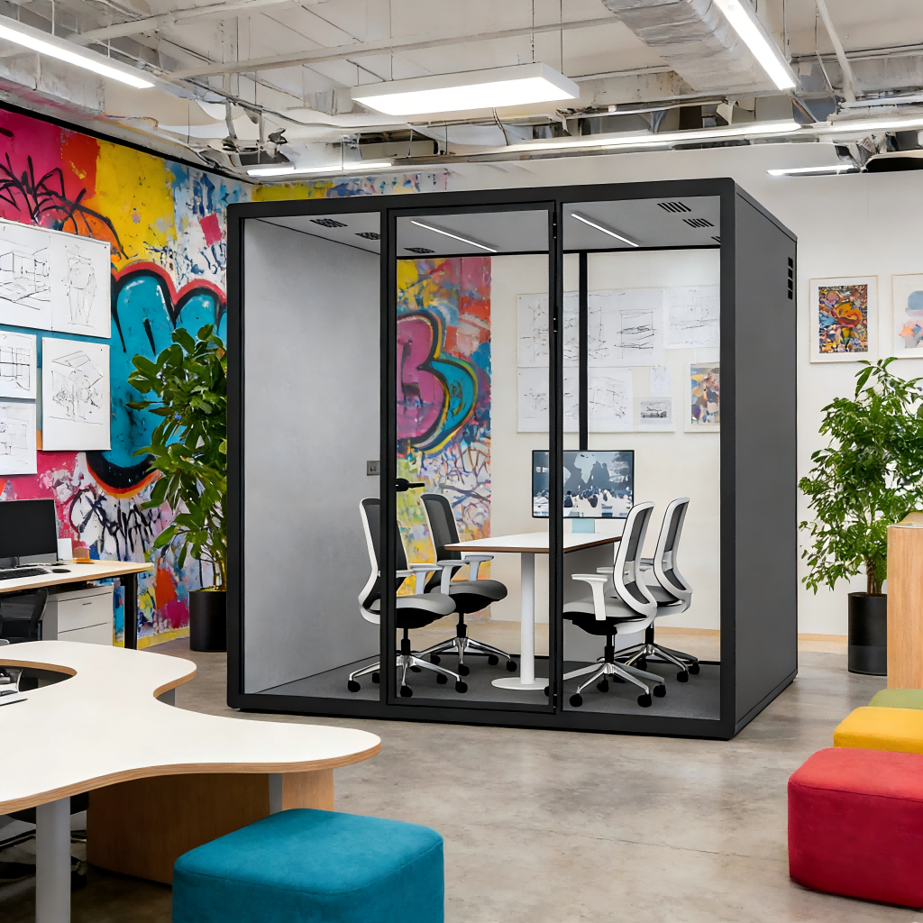 Office Pods 4-6 person cabins
