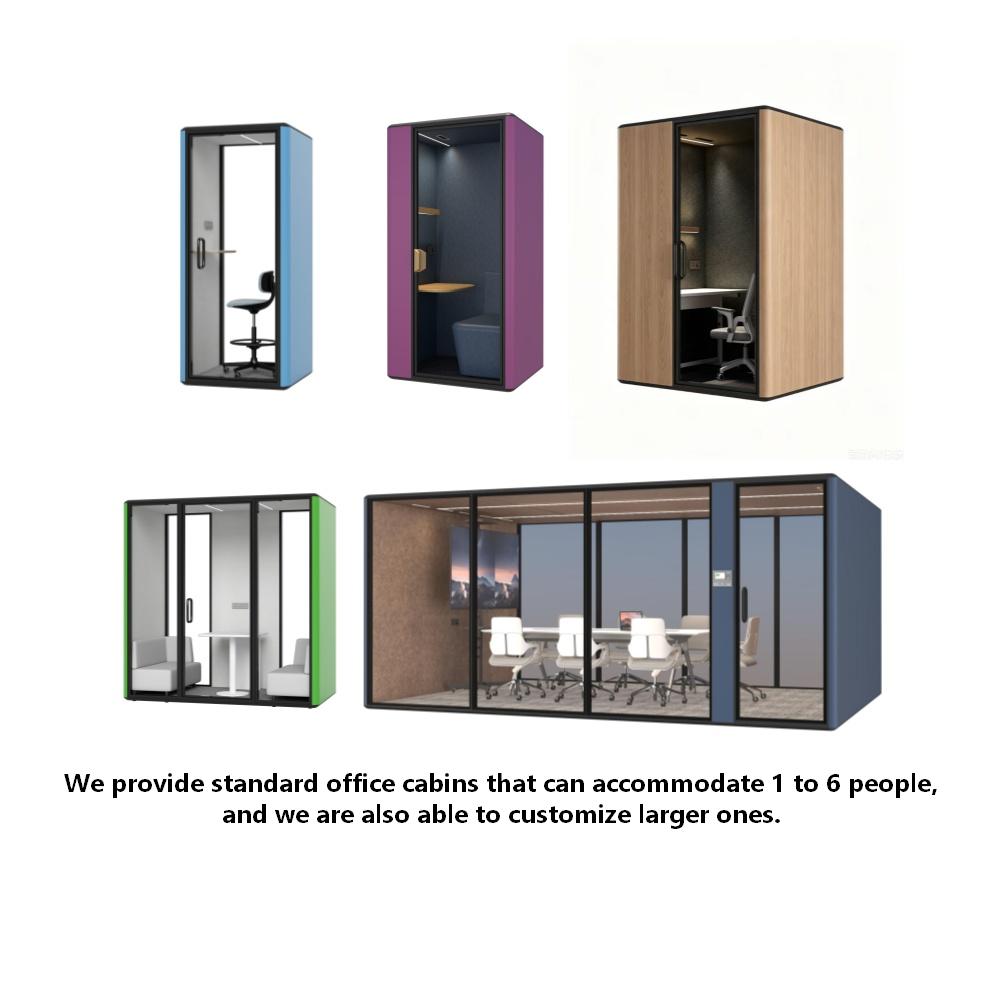 Office Pods 1-person cabins