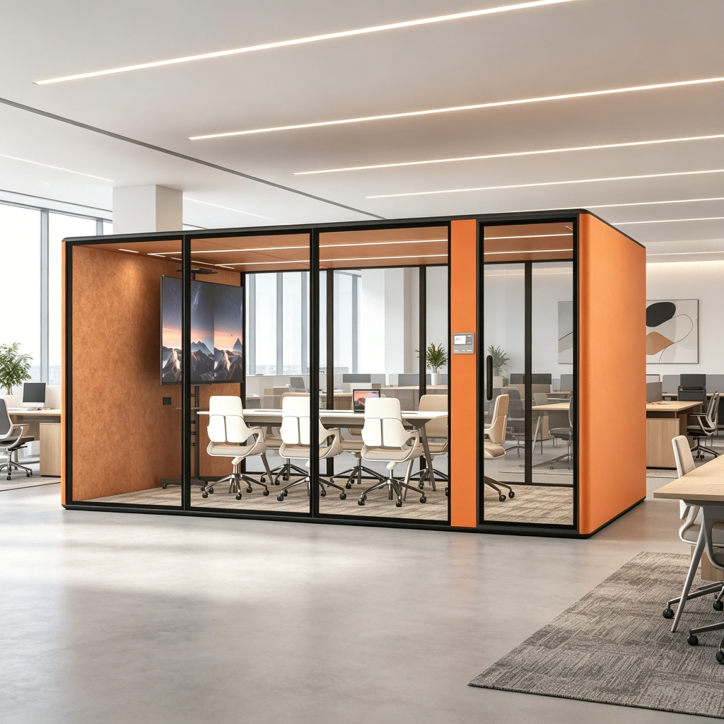 Office Pods 6-8 person cabins