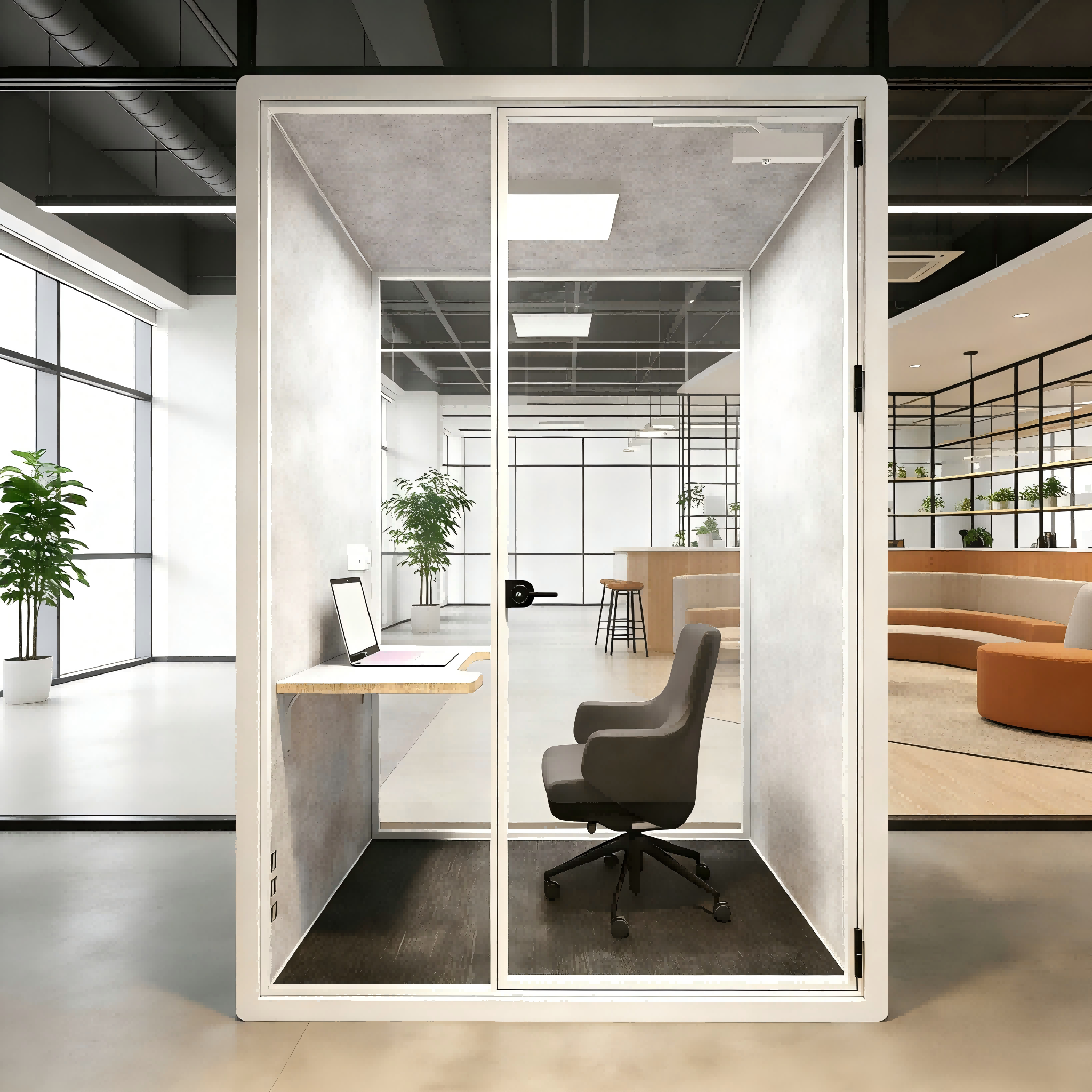 Office Pods 1-2 person cabins