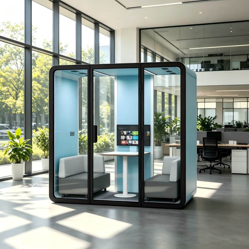 Office Pods 4-person cabins