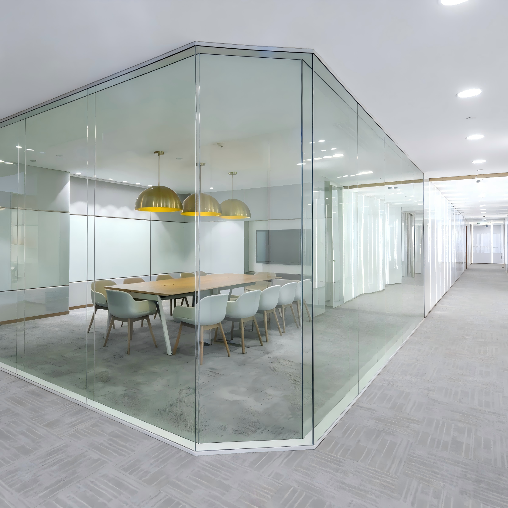 Panoramic Glass Partition