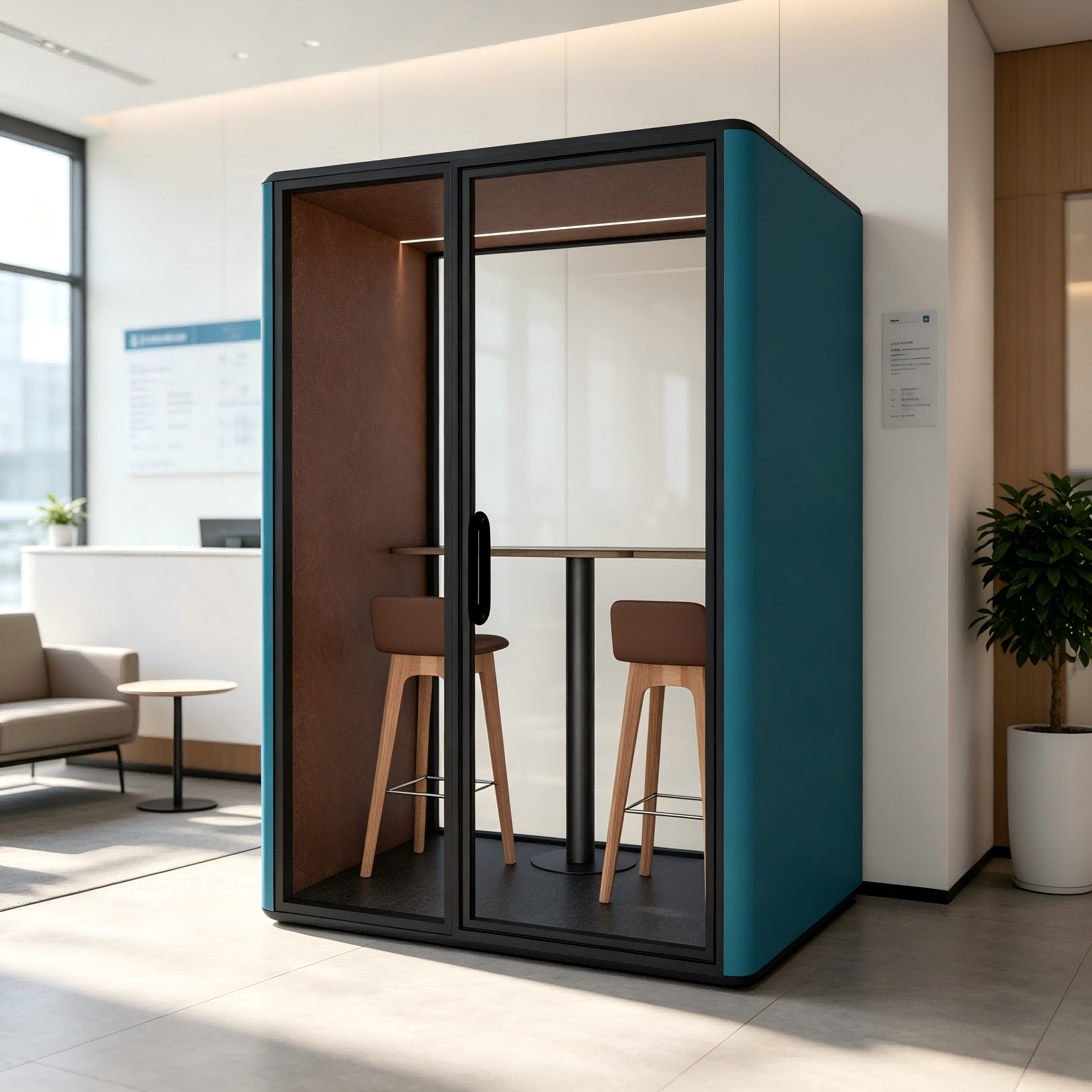 Office Pods 1-2 person cabins