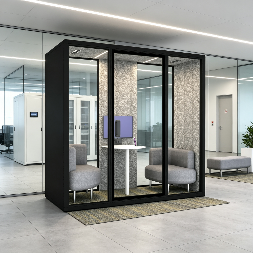 Office Pods 2-person cabins