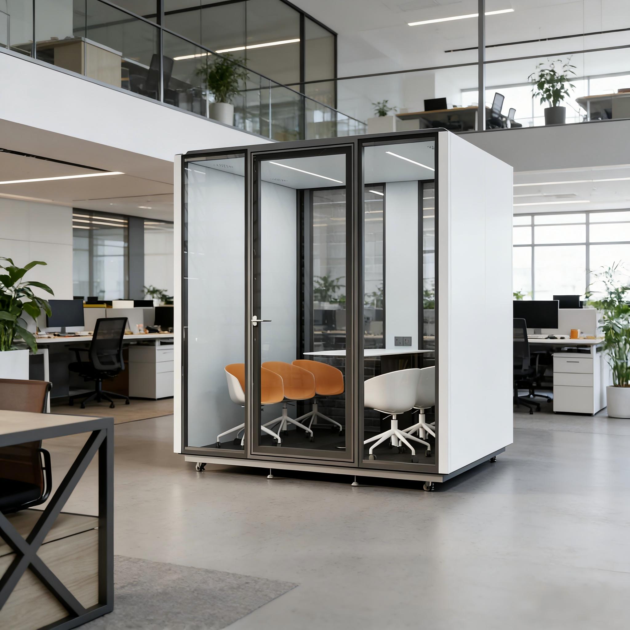 Office Pods 6-person cabins