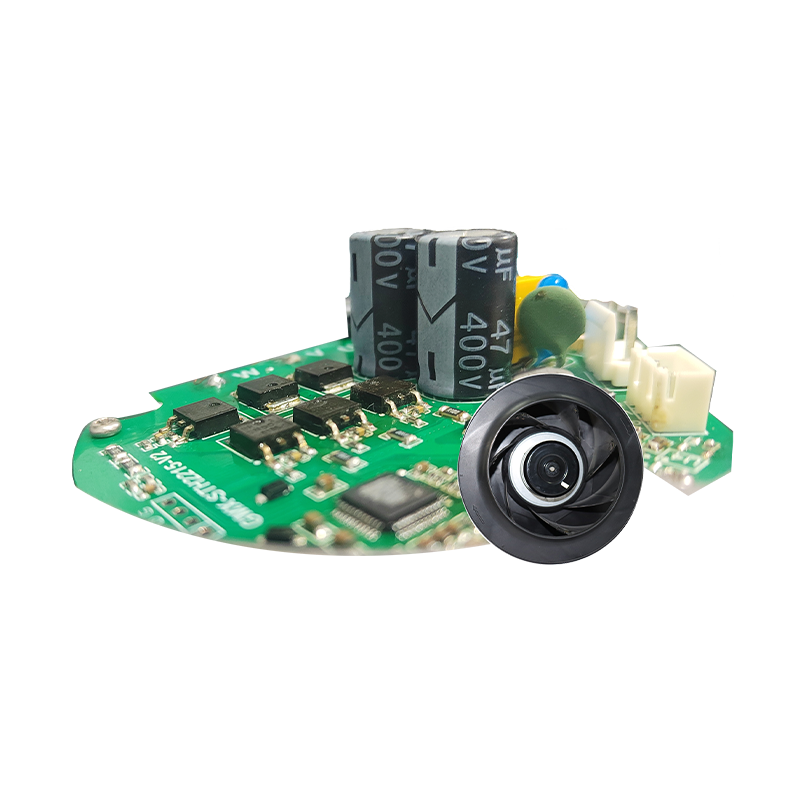 EC centrifugal fan motor drive plate