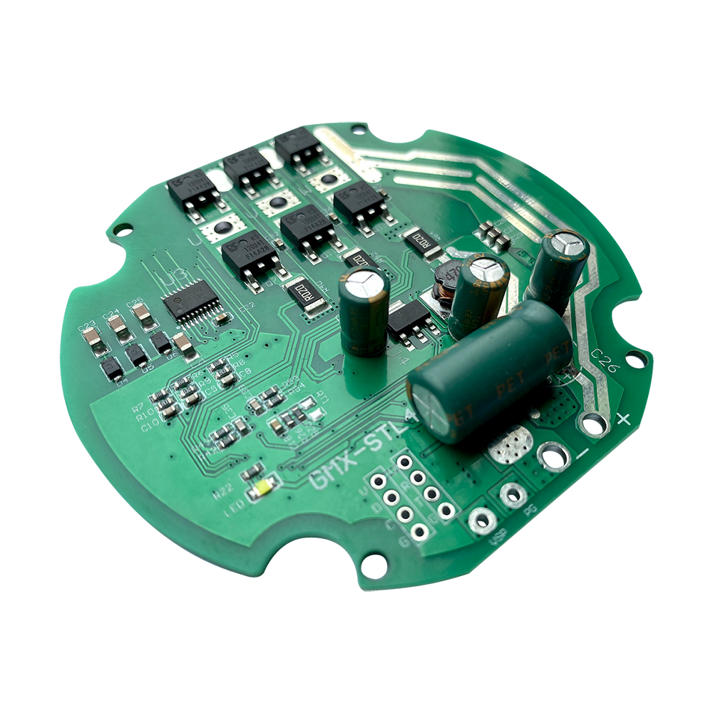 Low voltage industrial fan motor drive board