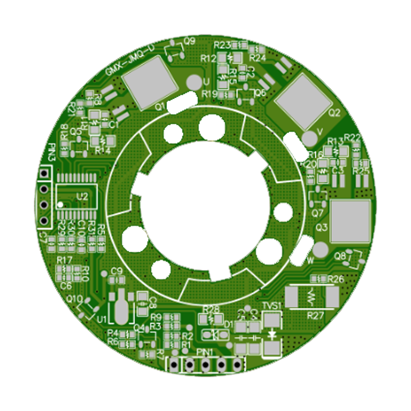 Fascia gun motor drive board