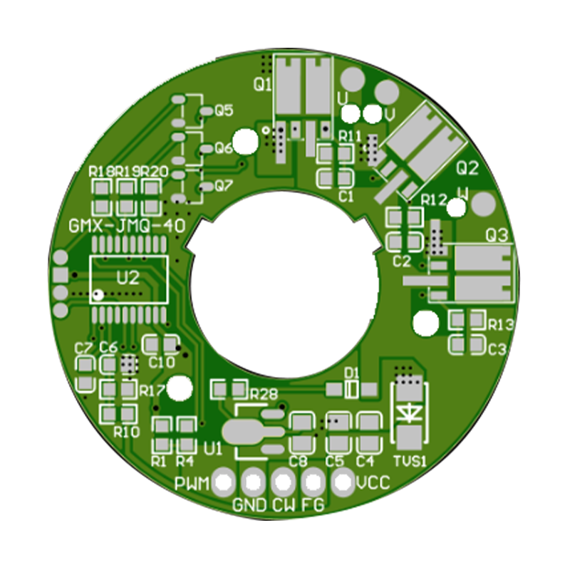 Fascia gun motor drive board