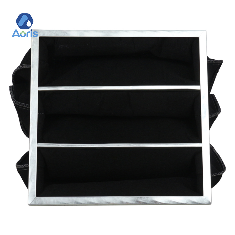 Activated carbon bag filter