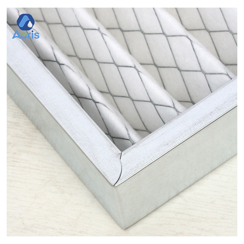 Folding mesh filter