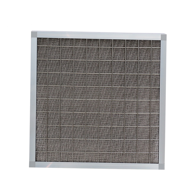 large grid metal plate filter