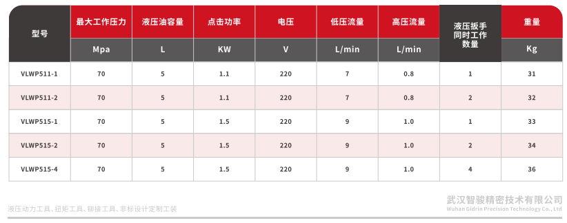 VLWP系列轻型电动液压扳手泵 (1)