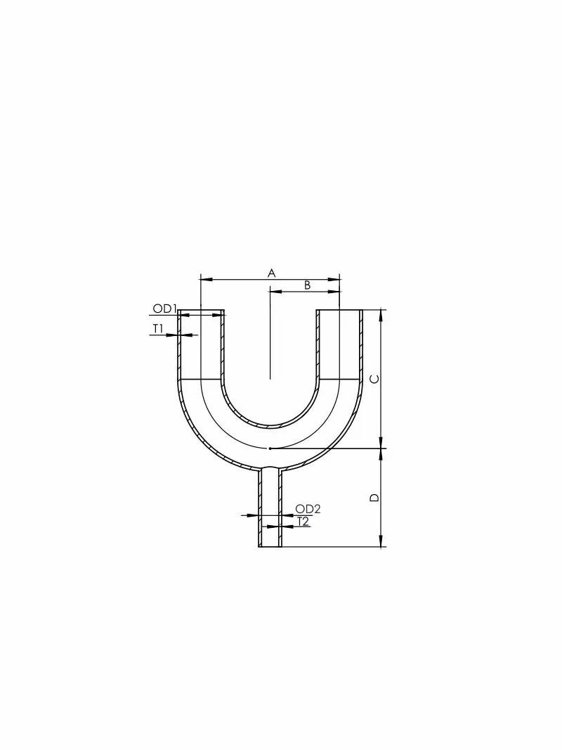 Automatic Weld：180°Return-BendTee