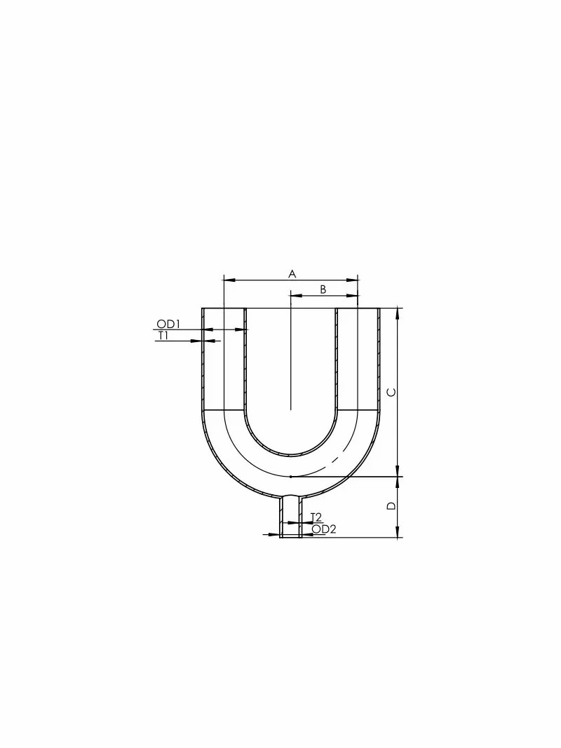 Automatic Weld：180°Return-BendTee