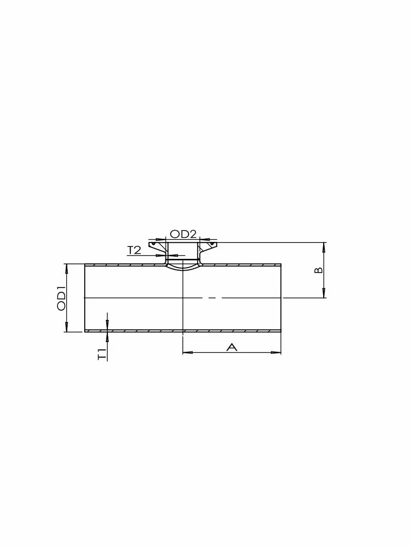 Automatic Weld: Short-Outlet Clamp,Joint Reducing Tee