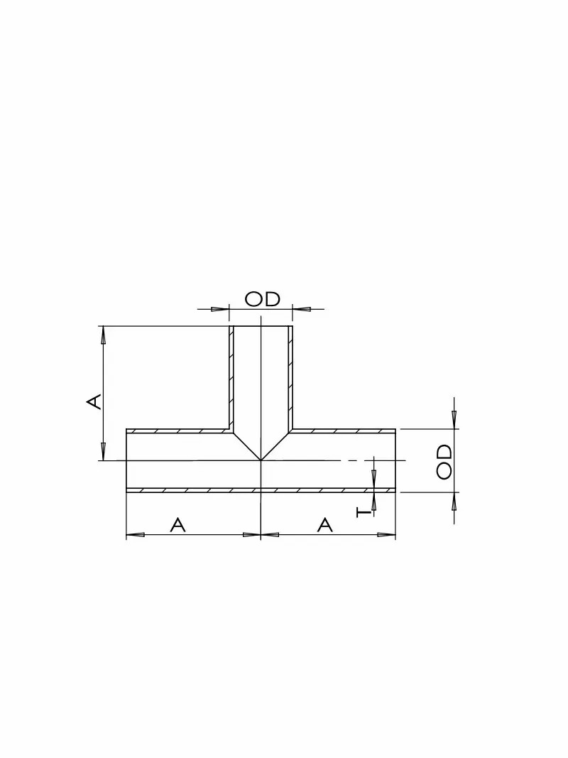 Automatic Weld：StraightTee