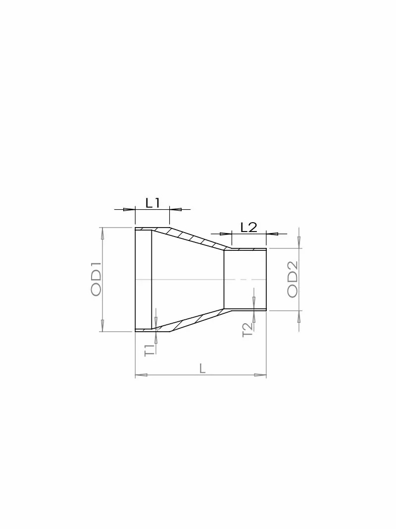 Automatic Weld ：Concentric Reducer