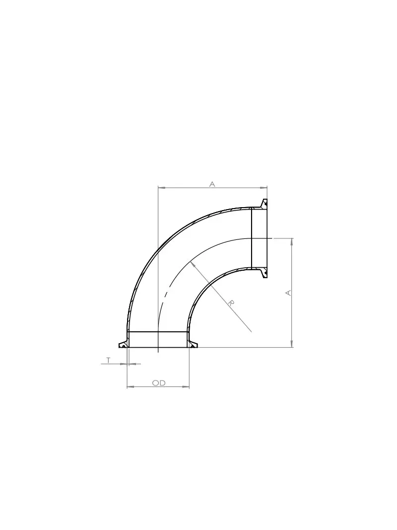 ClampJoint：90°Elbow