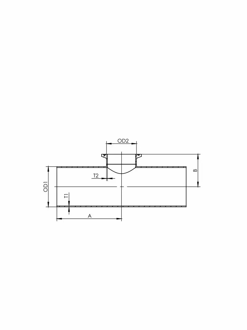 Automatic Weld: Short-Outlet Clamp,Joint Reducing Tee