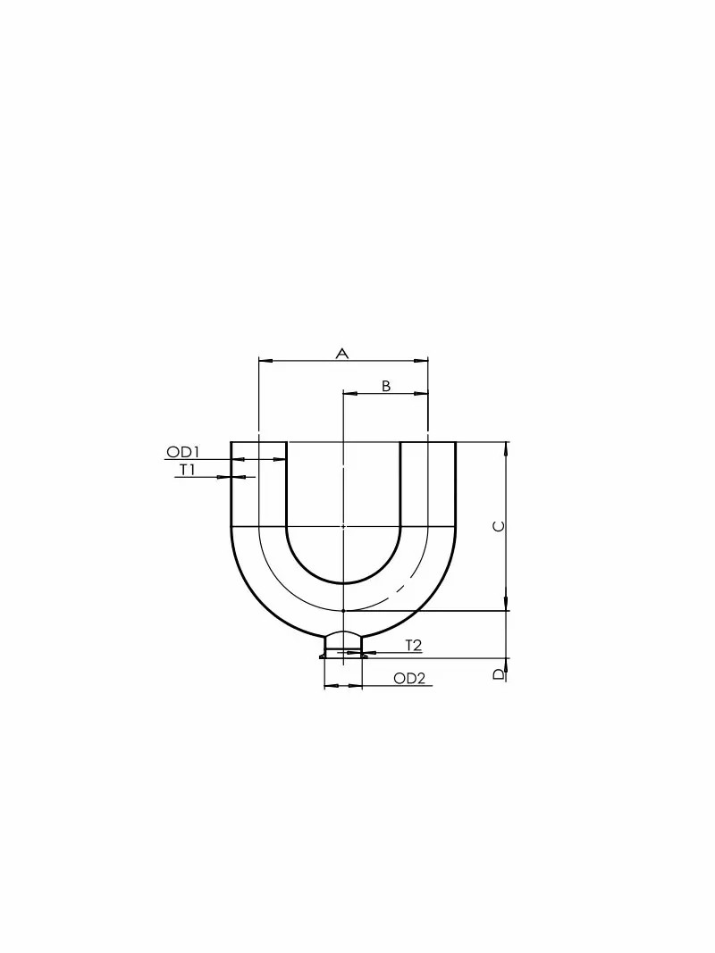 Automatic Weld： Clamp Joint,180Return-Bend Tee