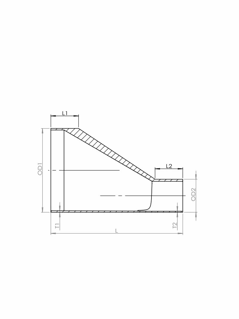 Automatic Weld：Eccentric Reducer