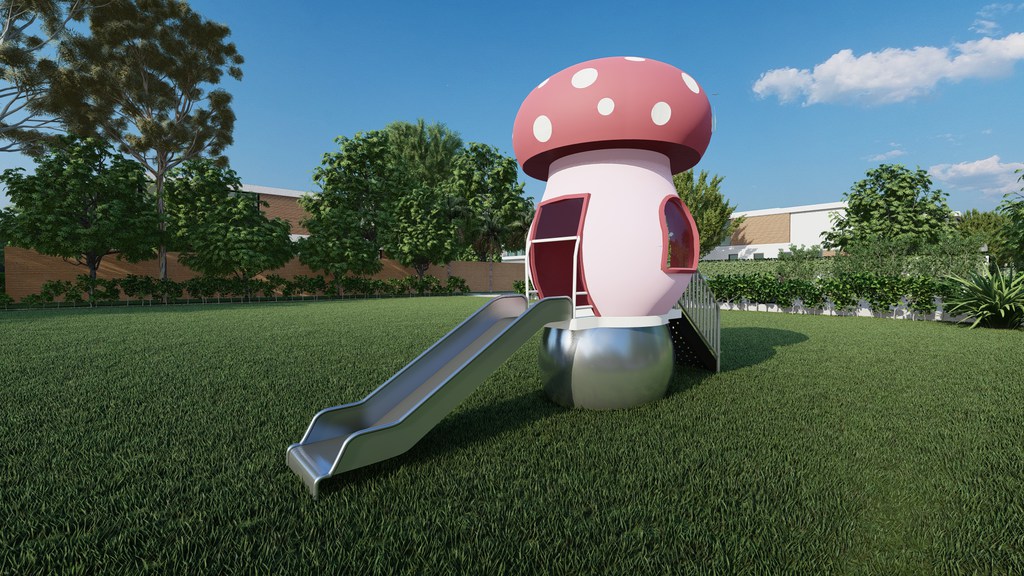 mushroom house