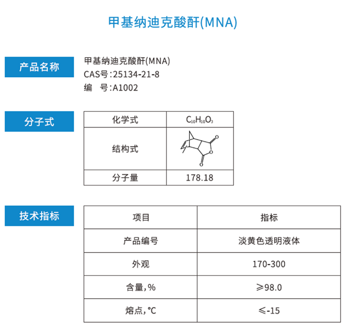 MNA 甲基纳迪克酸酐1