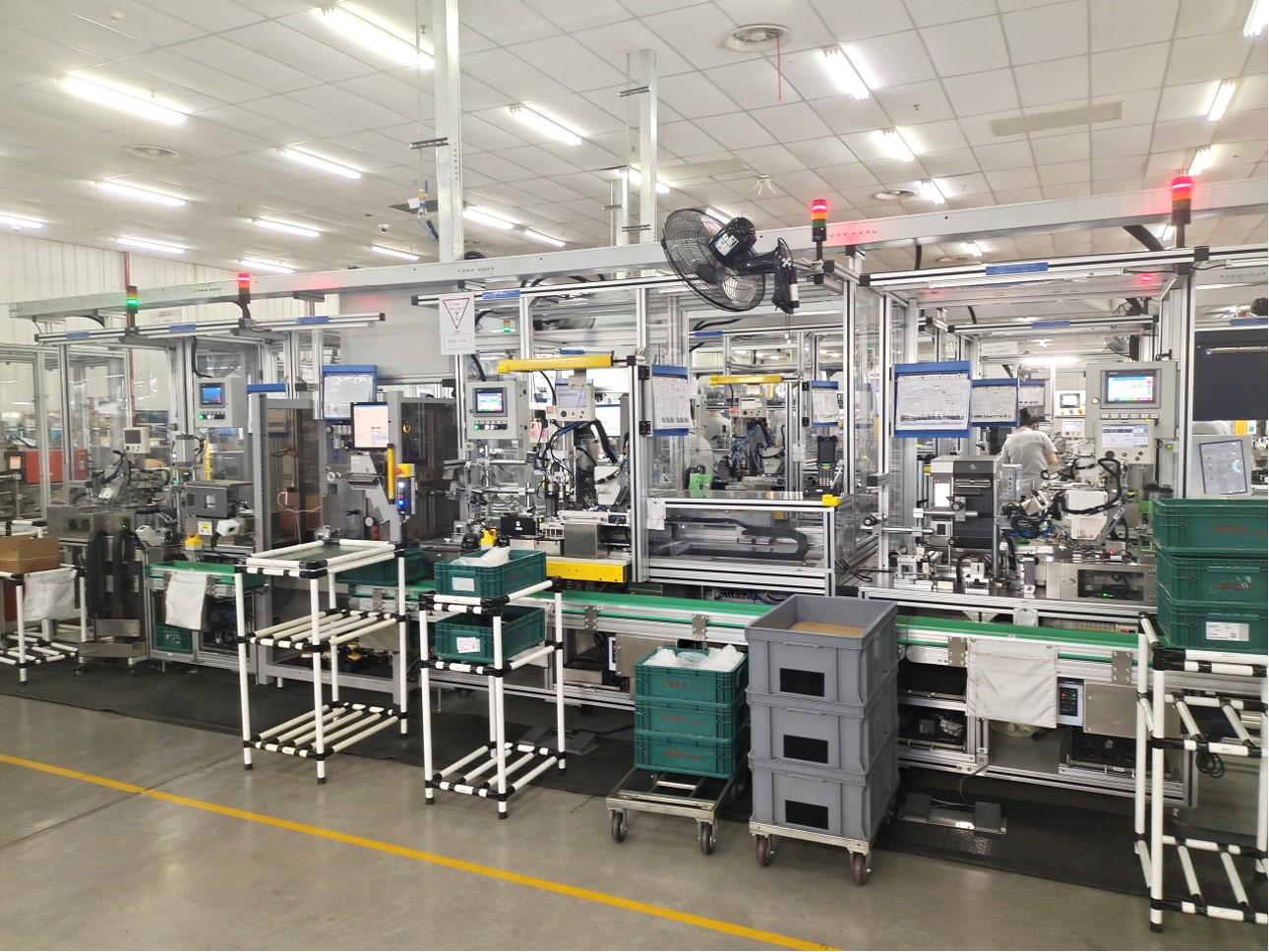 3PGA 安全带 卷收器 生产线