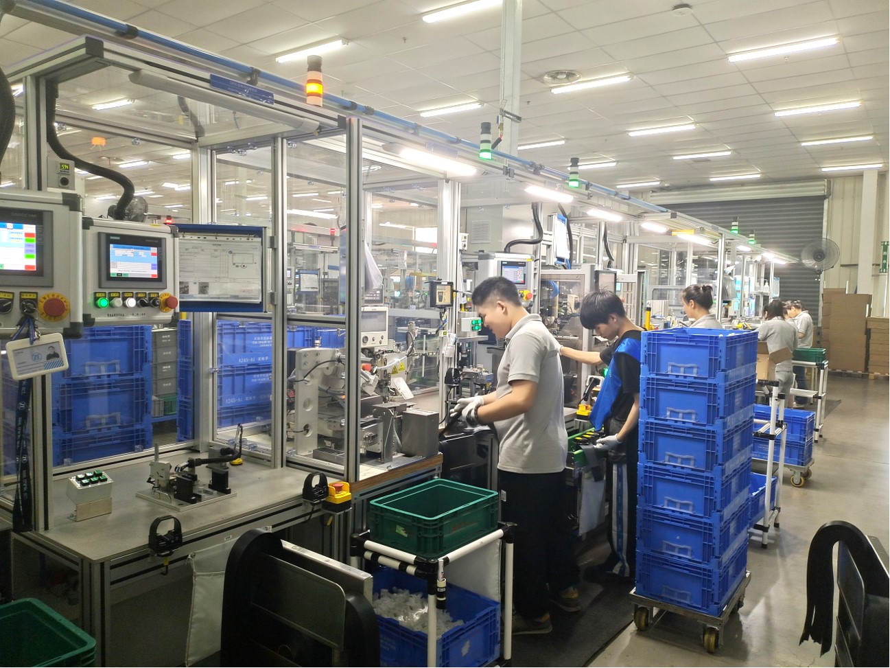 3PGA 安全带 卷收器 生产线