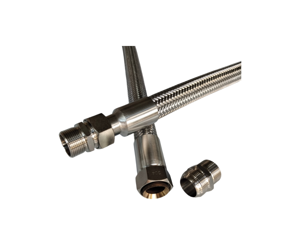 Explosion proof braided pipe