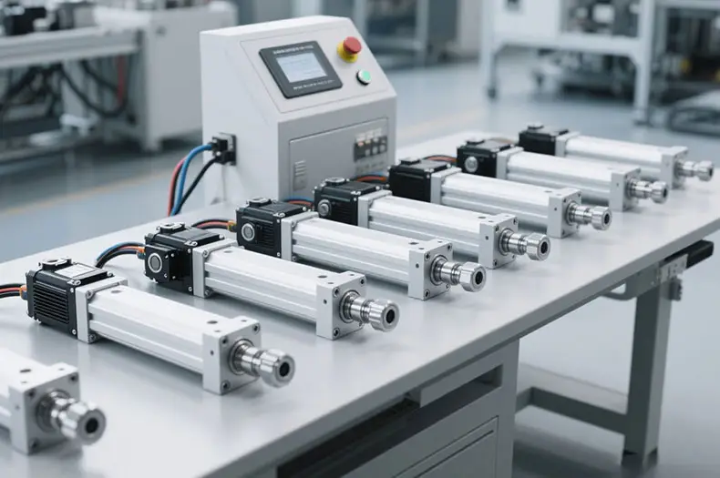 联华电动缸精密驱动，多元赋能：电动缸技术革新传统工业应用