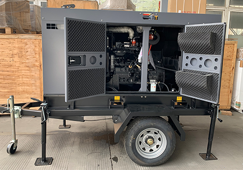 Mobile Trailer Genset