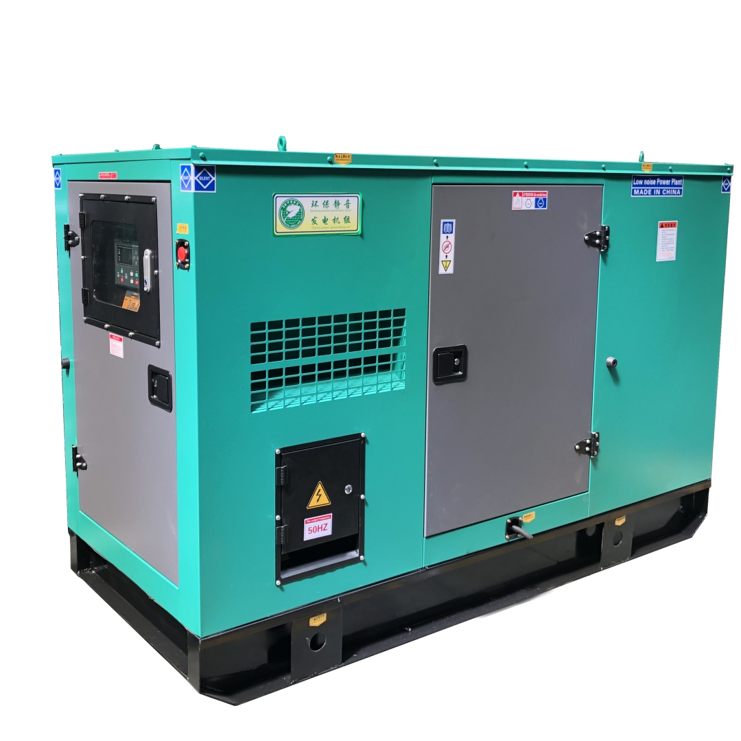 Silent diesel generator set