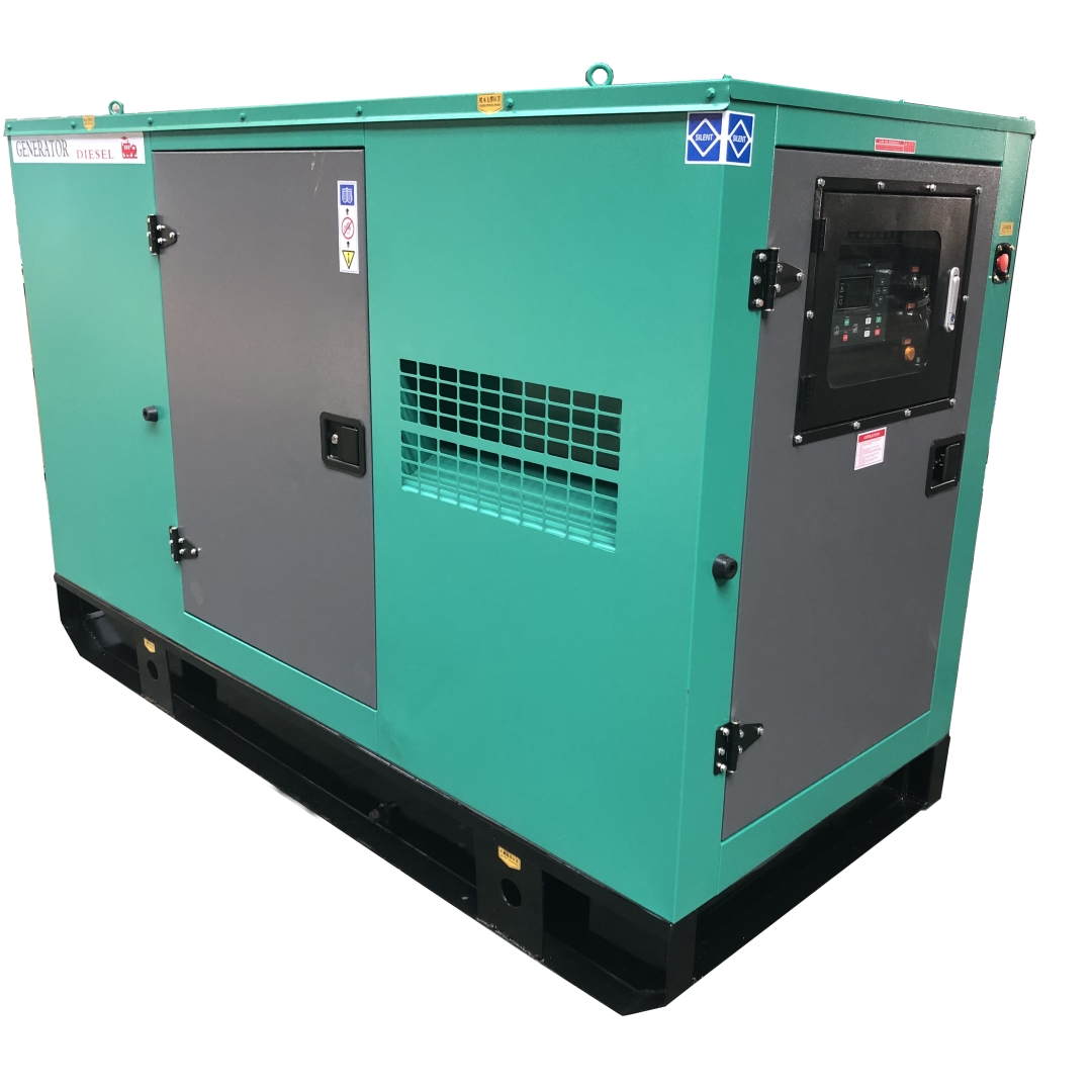 Silent diesel generator set