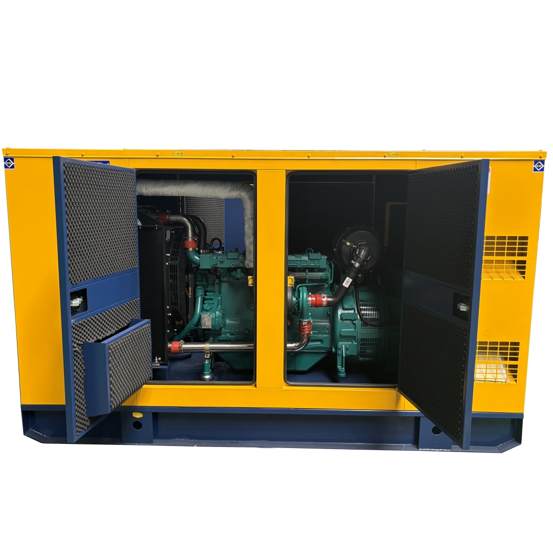 Silent diesel generator set