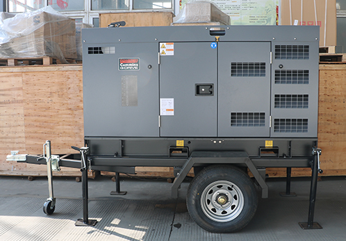 Mobile Trailer Genset