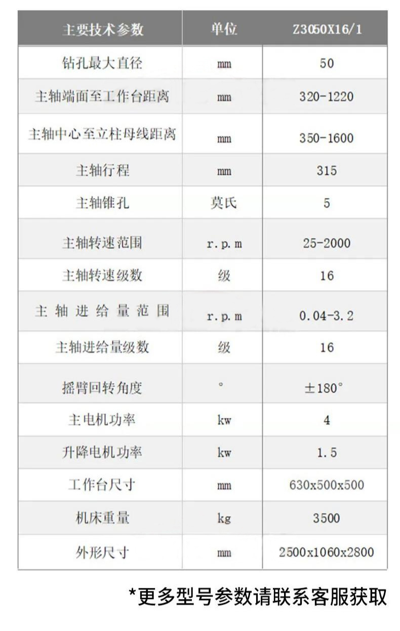 Z3050摇臂钻-6