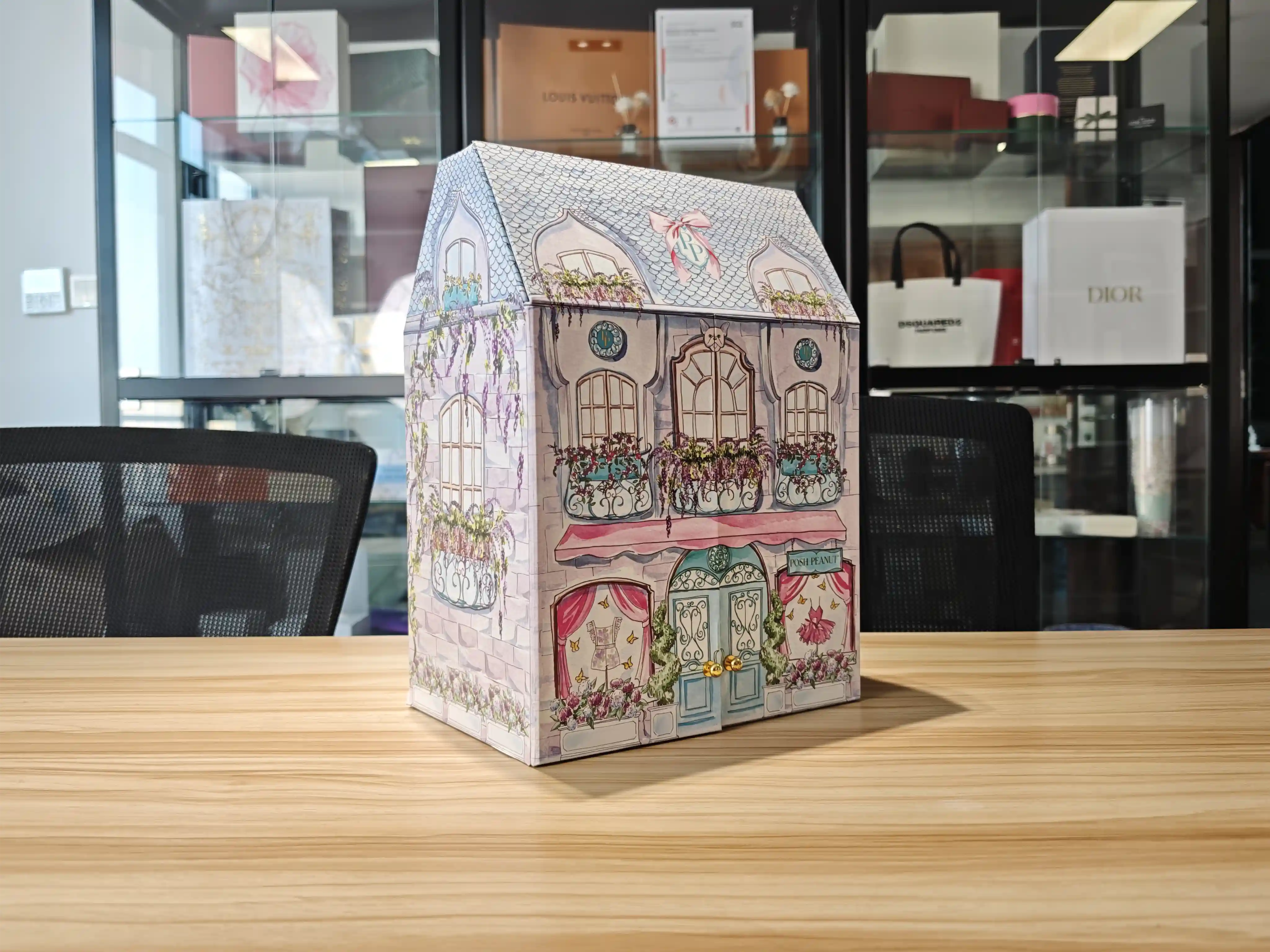 Custom Dollhouse Advent Calendar Boxes: Luxury Boutique Design